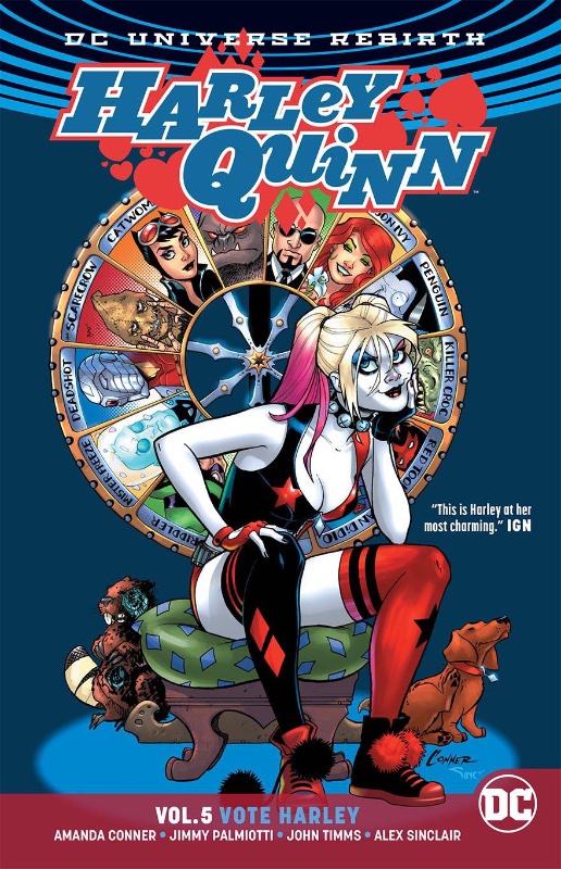 Harley Quinn Vote Harley TPB 5
