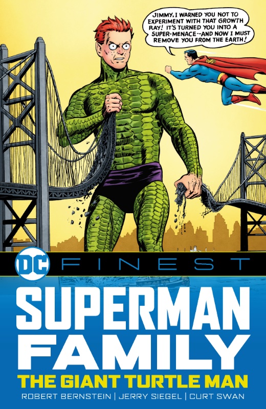 DC Finest TPB Superman Family The Giant Turtle Man