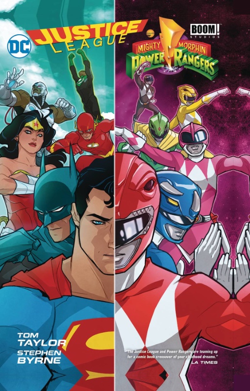 Justice League Power Rangers TPB