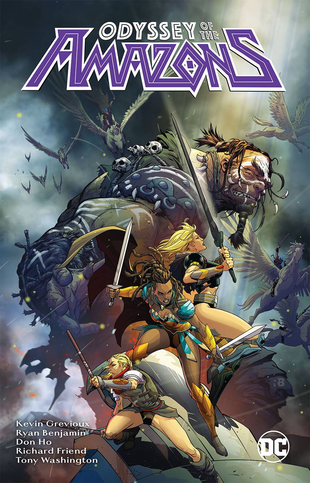Odyssey of the Amazons TPB
