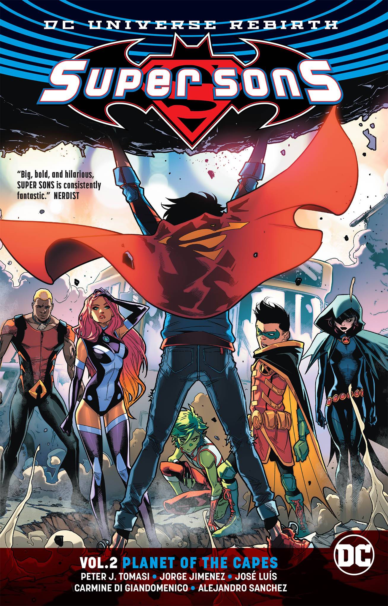 Super Sons TPB Vol 2 Planet of the Capes