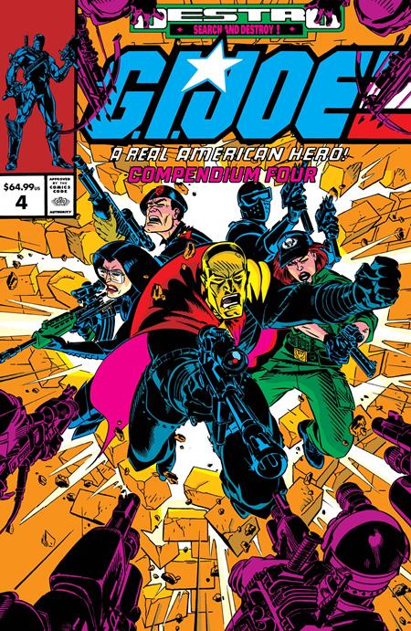 G.I. Joe A Real American Hero Compendium TPB Vol 4 DM Cover