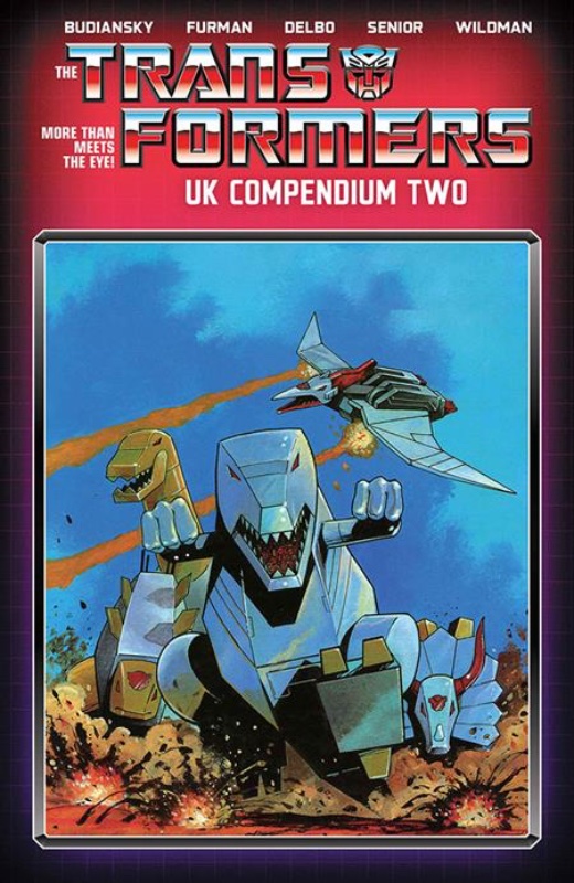 Transformers UK Compendium TPB Vol 2 DM Variant Jeff Anderson Cover