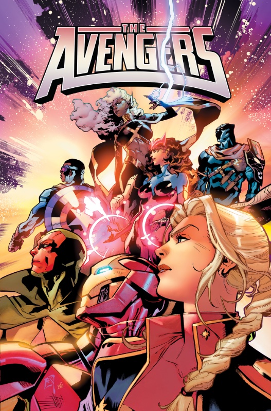Avengers by Jed Mackay Omnibus HC C.F. Villa Variant Cover