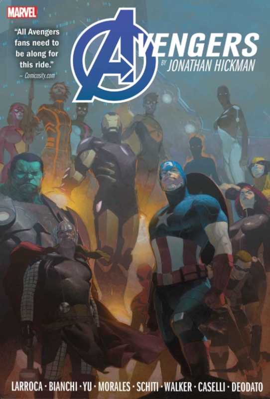Avengers by Jonathan Hickman Omnibus HC Vol 2 Ribic Cover