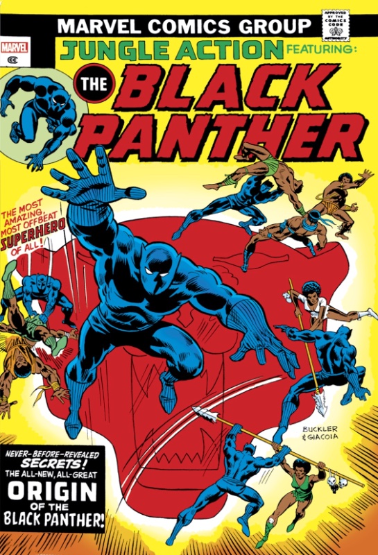 Black Panther Omnibus HC Early Marvel Years Omnibus Vol 1 Buckler Cover