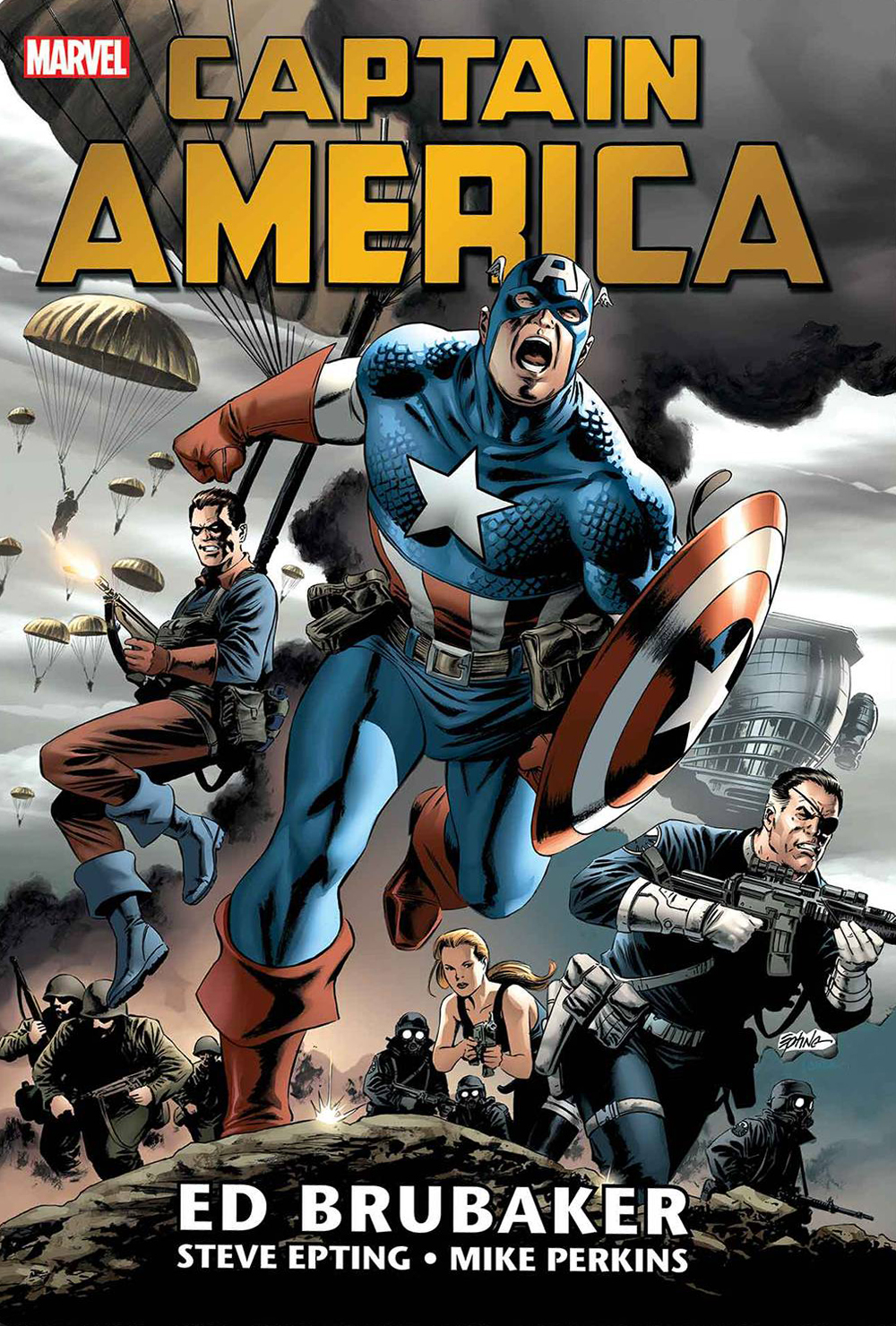 Captain America Ed Brubaker Omnibus HC