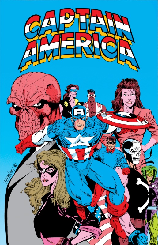 Captain America by Mark Gruenwald Omnibus HC Vol 3 Ron Lim Cover