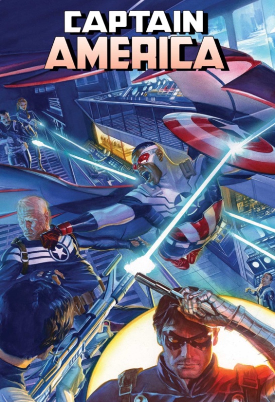 Captain America by Nick Spencer Omnibus HC Vol 1 Alex Ross Cover