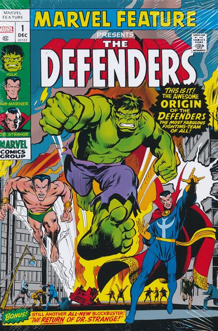 Defenders Omnibus Vol 1 HC Neal Adams Cover