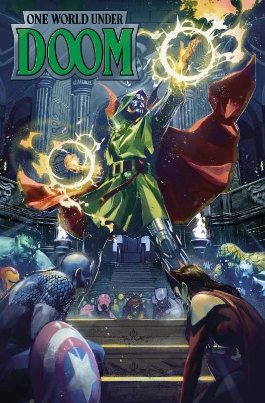 One World Under Doom Omnibus HC (Ben Harvey Cover)