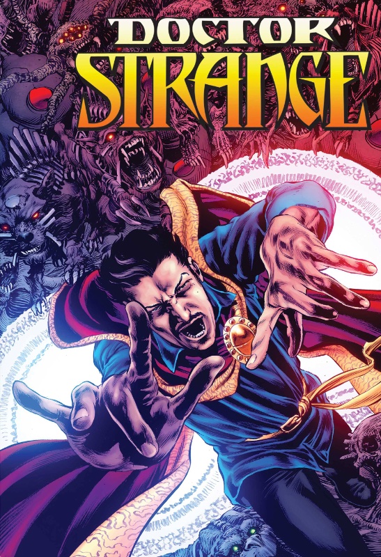 Doctor Strange by Aaron and Bachalo Omnibus HC Perkins Cover