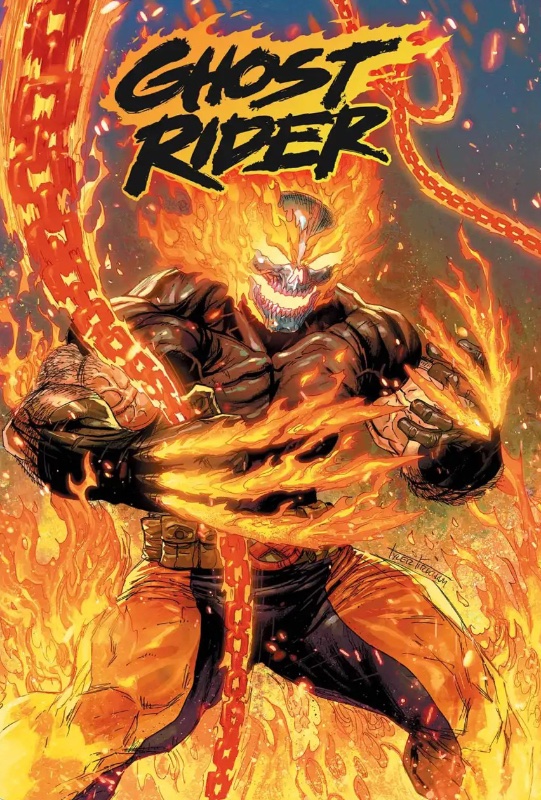 Ghost Rider by Benjamin Percy Omnibus HC Ryan Stegman Variant Cover