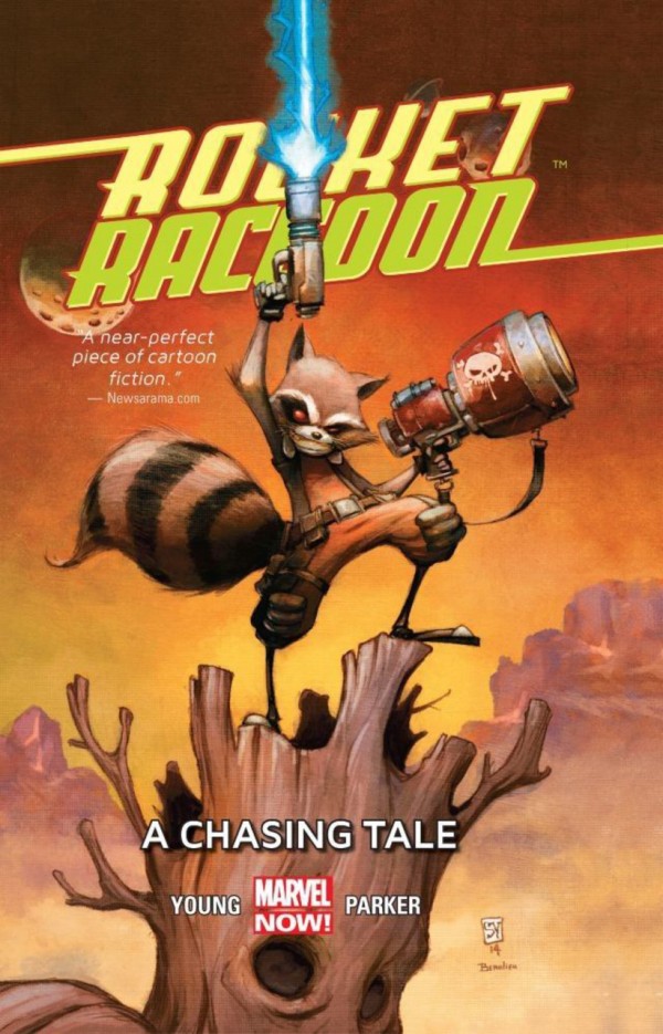 Rocket Raccoon Chasing Tale TPB1