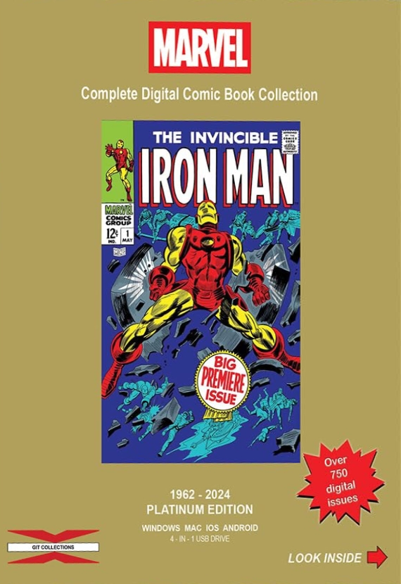 Iron Man GIT Complete Digital Comic Book Collection 1962-2024