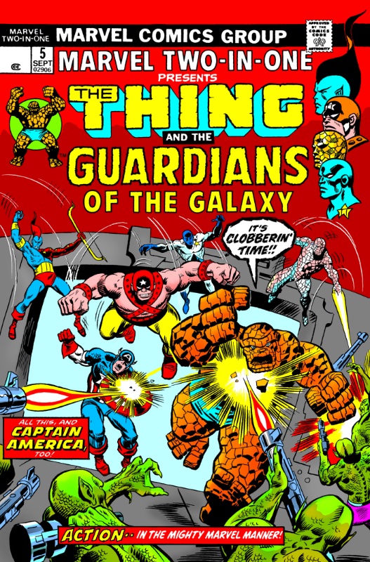 Marvel Two-In-One Omnibus HC Vol 1 John Buscema Variant Cover)