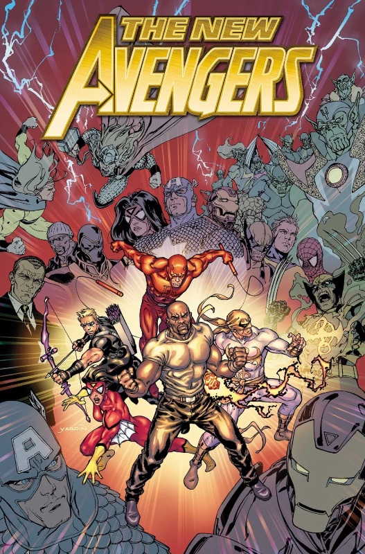 New Avengers Omnibus HC Vol 3 David Yardin Variant Cover