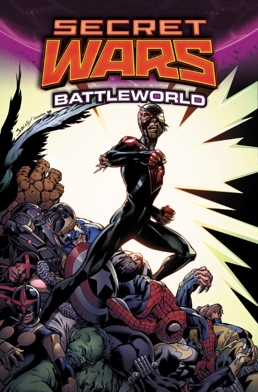 Secret Wars Omnibus HC Battleworld Vol 4 Mark Bagley Cover