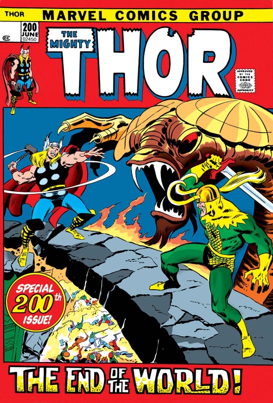 Mighty Thor Omnibus HC Vol 4 John Buscema Cover
