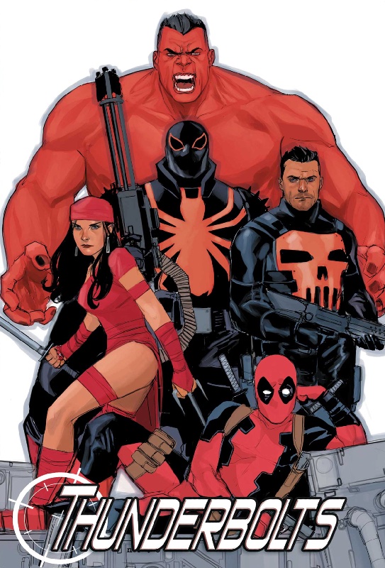 Thunderbolts Red Omnibus HC Noto Cover