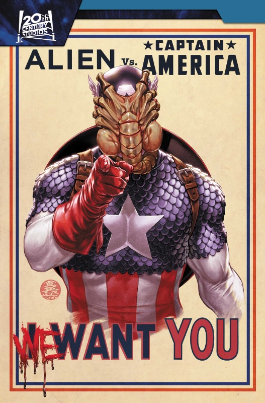 Alien V. Captain America TPB