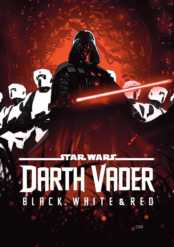 Star Wars Darth Vader Treasury Edition TPB Black White and Red
