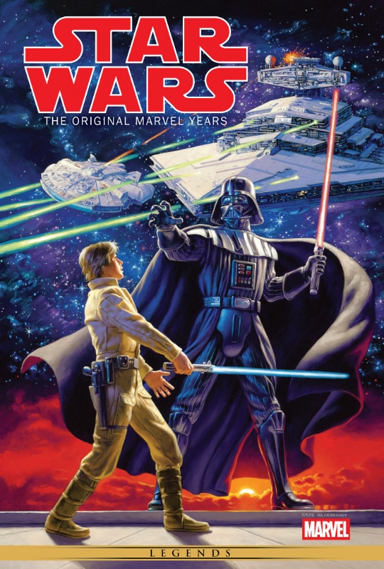 Star Wars Omnibus HC Original Marvel Years Vol 1 Greg Hildebrandt Variant Cover