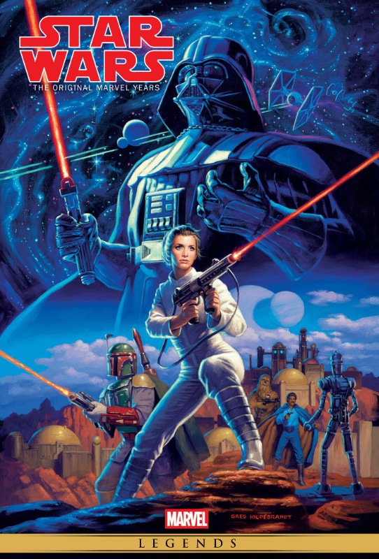 Star Wars Omnibus HC Original Marvel Years Vol 2 Greg Hildebrandt Variant Cover