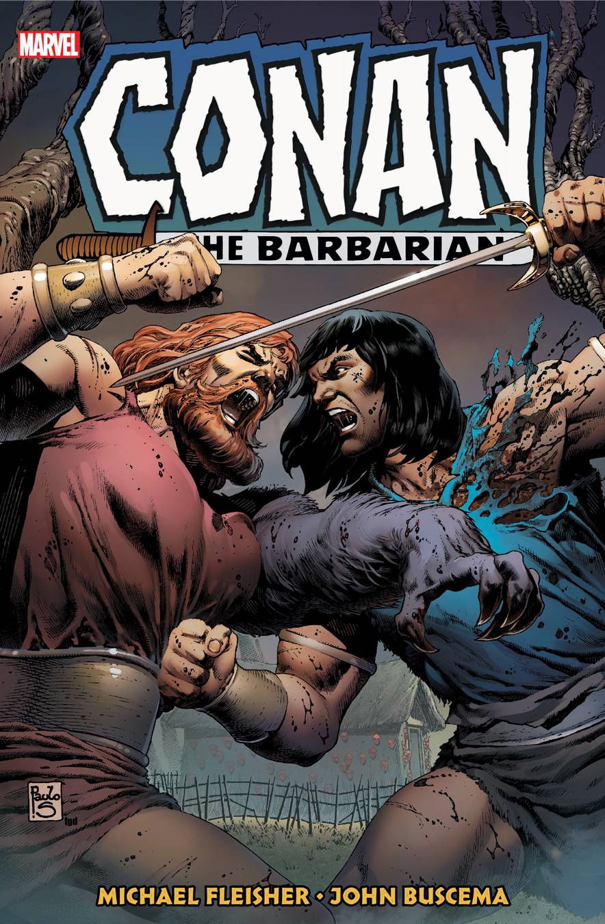 Conan The Barbarian Original Marvel Years Omnibus HC Vol 6 Paulo Siqueira Cover