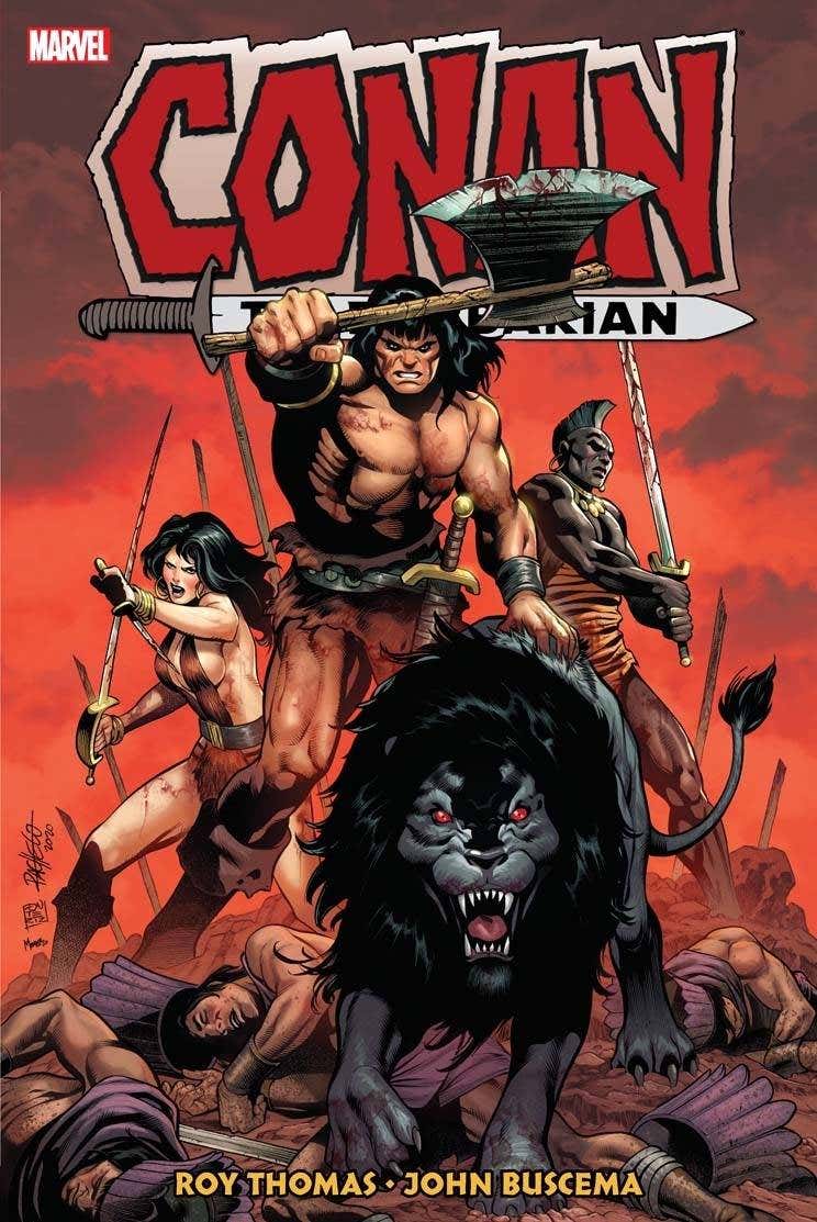 Conan The Barbarian Original Marvel Years Omnibus HC Vol 4 Pacheco Cover