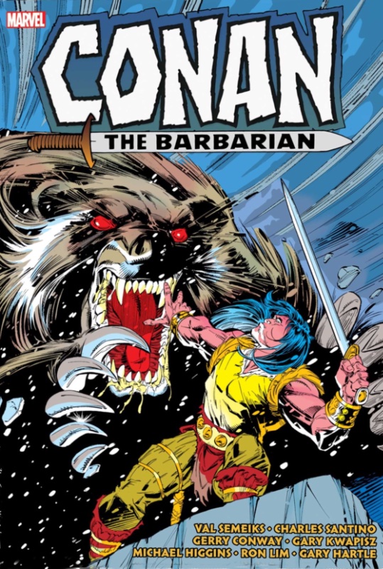 Conan the Barbarian Omnibus HC Original Marvel Years Vol 9 Lee Cover