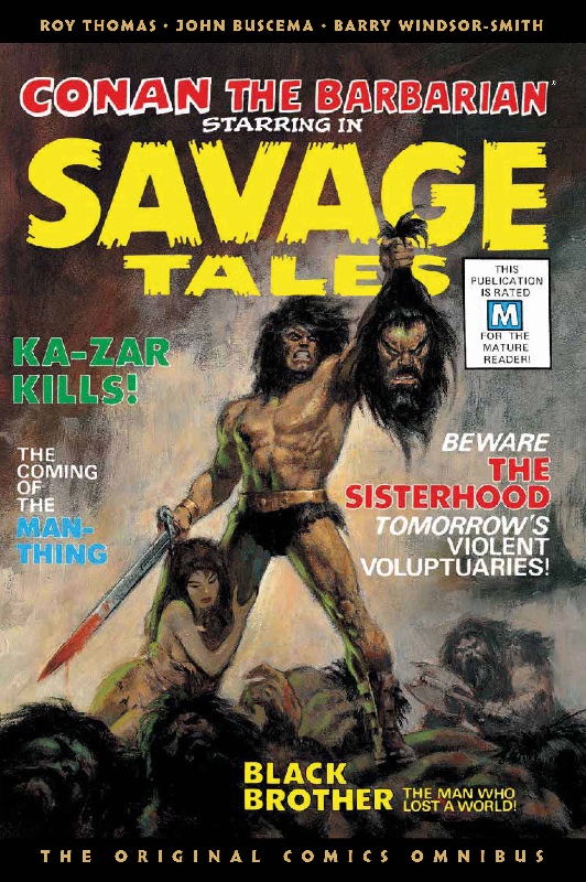 Savage Sword of Conan Omnibus HC Original Comics Vol 1 Variant