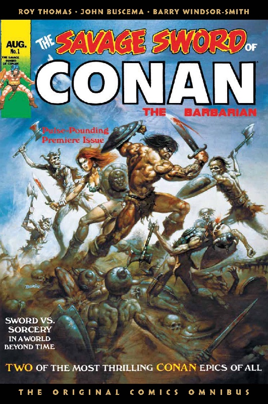 Savage Sword of Conan Omnibus HC Original Comics Vol 1
