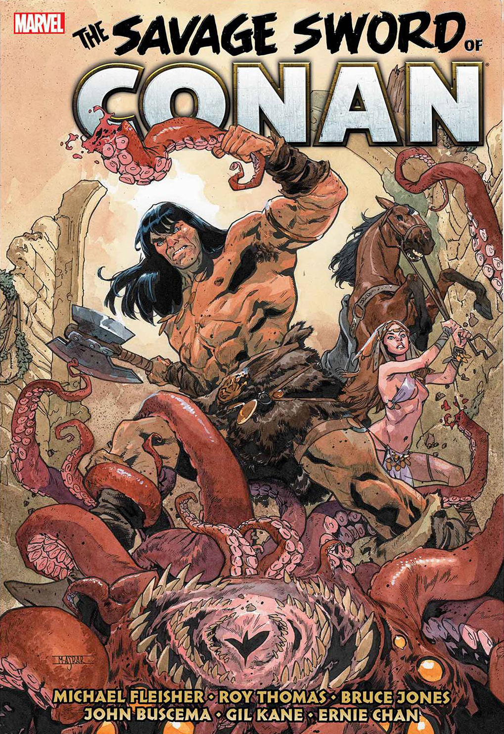 Savage Sword of Conan Omnibus HC Vol 5 Asrar Cover
