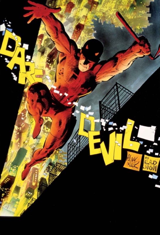 Daredevil by Miller and Janson Omnibus HC Miller Poster Cover