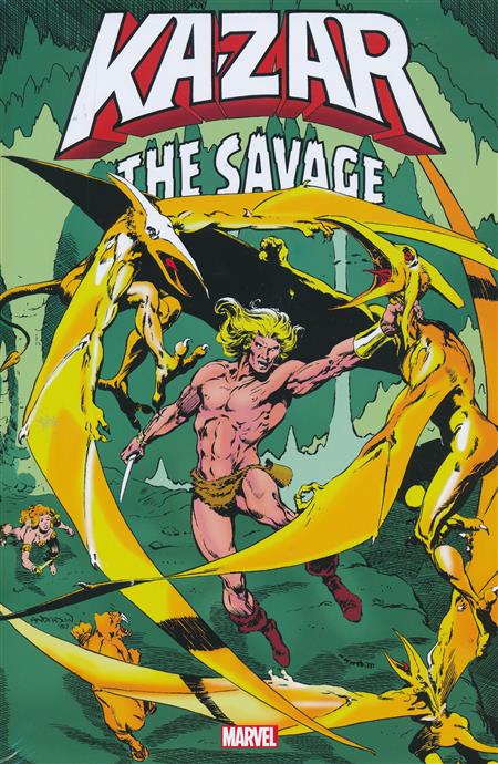 Ka-Zar The Savage Omnibus HC Action Cover