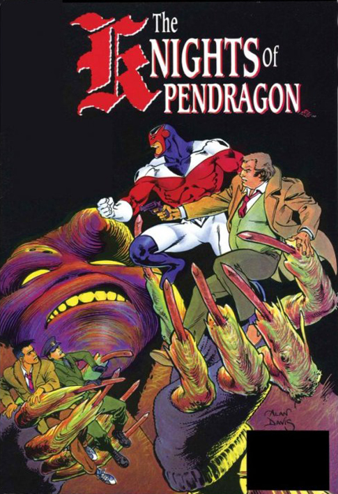 Knights Of Pendragon Omnibus HC Davis First Series Cover