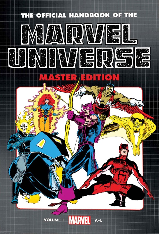Official Handbook Of The Marvel Universe Omnibus HC Vol 1 Master Edition Heroes Cover