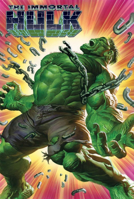 Immortal Hulk Omnibus HC Alex Ross Hulk Unchained Cover