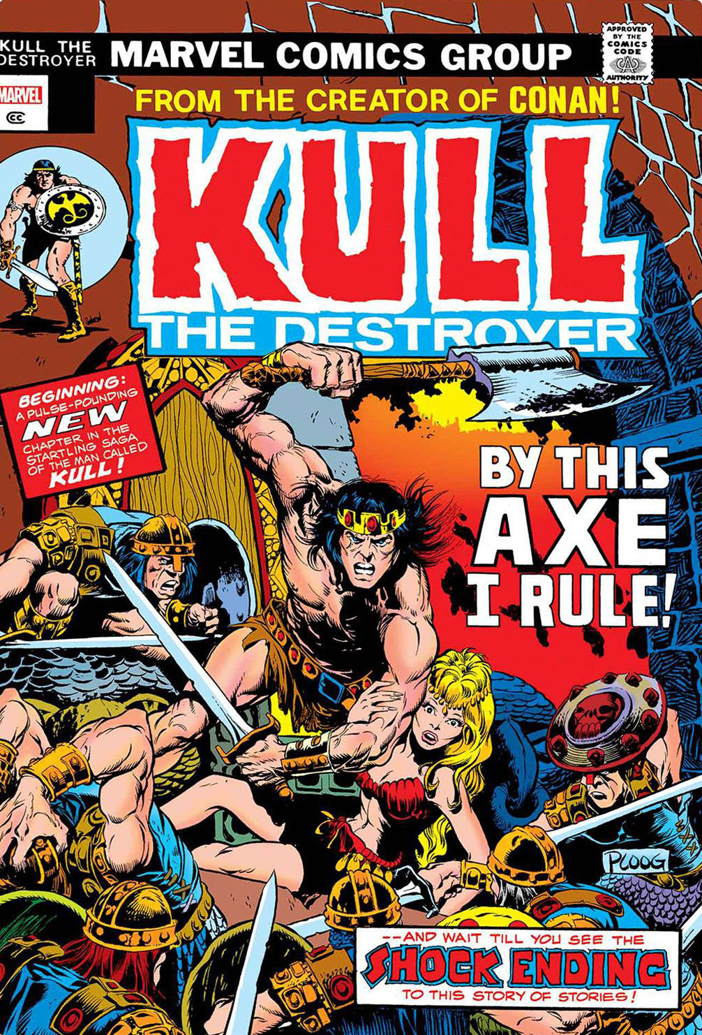 Kull The Destoryer Omnibus HC Original Marvel Years Ploog Cover