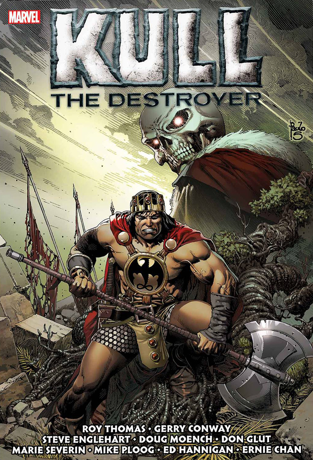 Kull The Destoryer Omnibus HC Original Marvel Years Siqueira Cover
