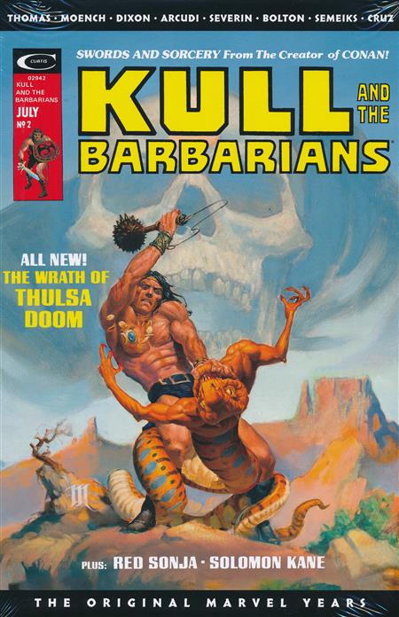 Kull The Savage Omnibus HC Original Marvel Years Michael Whelan Cover