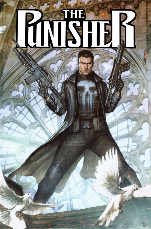 Punisher Omnibus HC Enter The War Zone Adi Granov Variant Cover