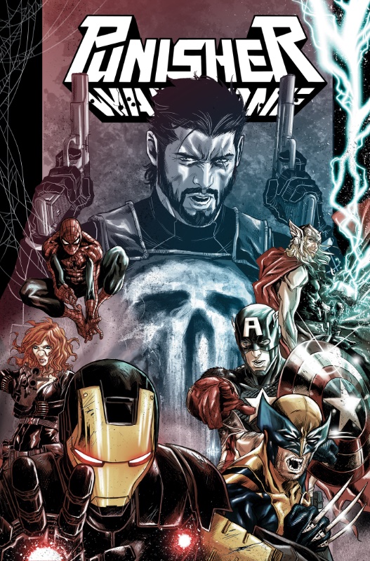 Punisher Omnibus HC Enter The War Zone Marco Checchetto Cover
