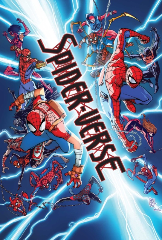 Spider-Verse Spider-Geddon Omnibus HC Camuncoli Cover