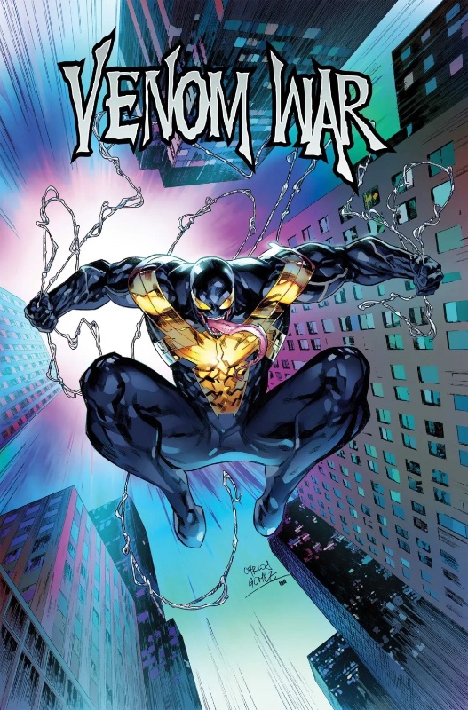 Venom War Omnibus HC Carlos Gomez Variant Cover