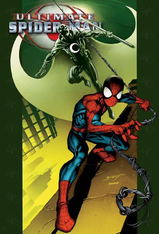 Ultimate Spider-Man Omnibus HC Vol 3 Bagley Moon Knight Cover