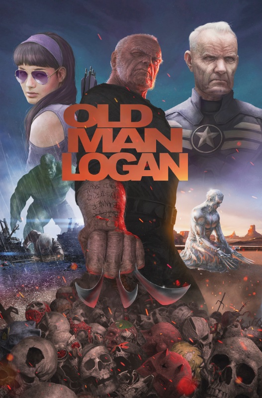 Wolverine Old Man Logan Omnibus HC Vol 1 Rahzzah Variant Cover