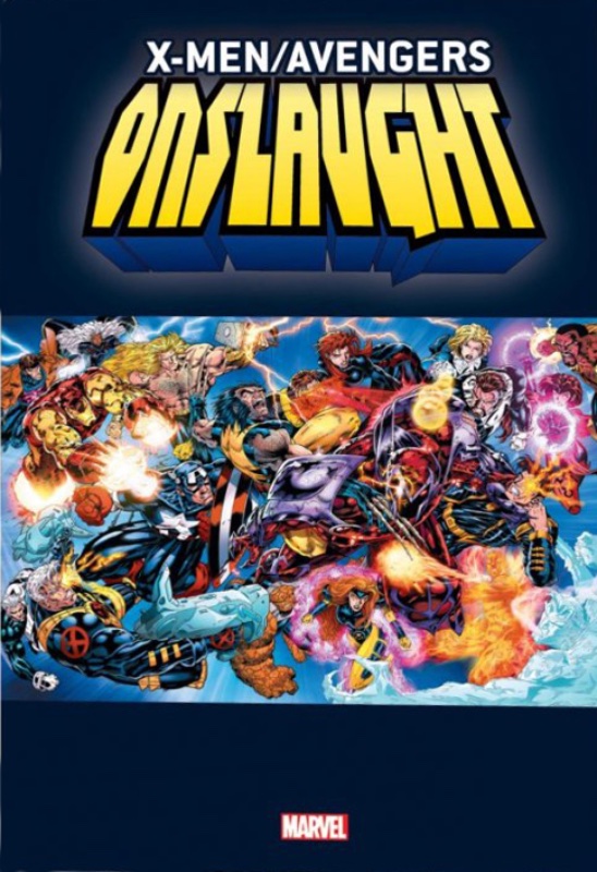X-Men Avengers Omnibus HC Onslaught Geiger Cover
