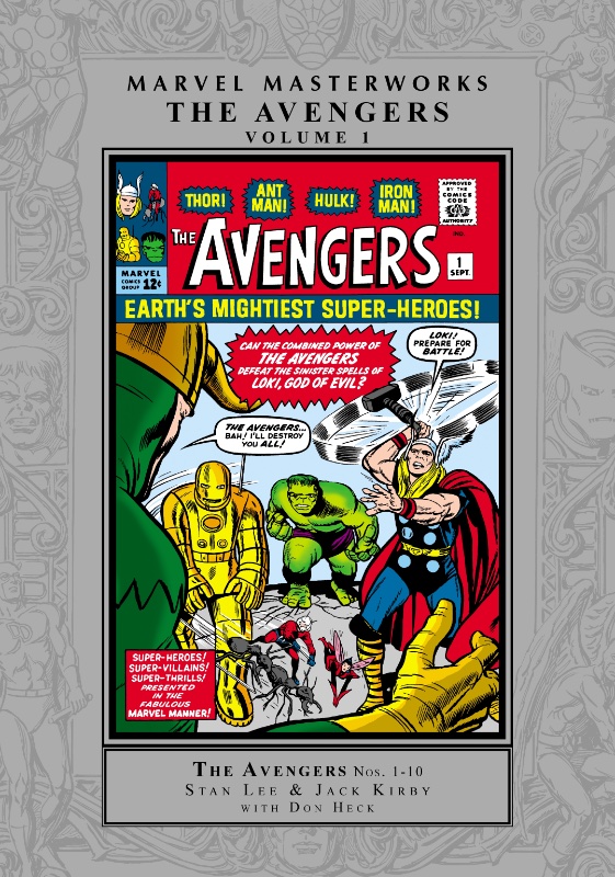 Marvel Masterworks Avengers Hardcover Volume 1 (Remasterworks Edition)